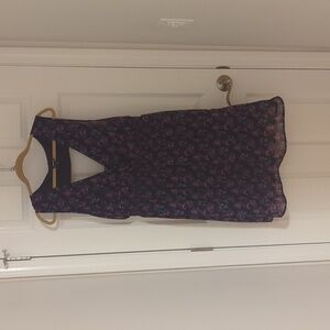 Dress with floral pattern